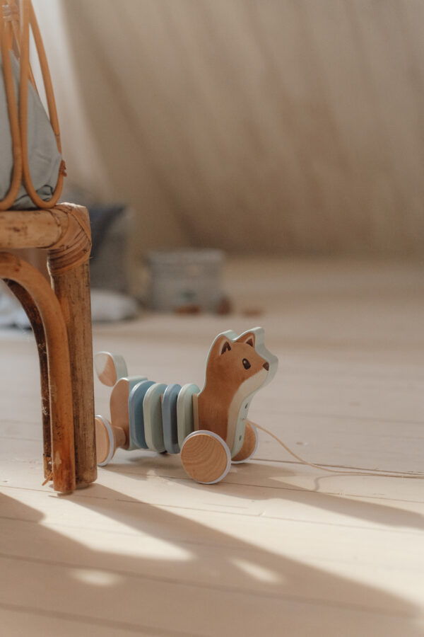 Pull-along wood Fox - Forest Friends FSC